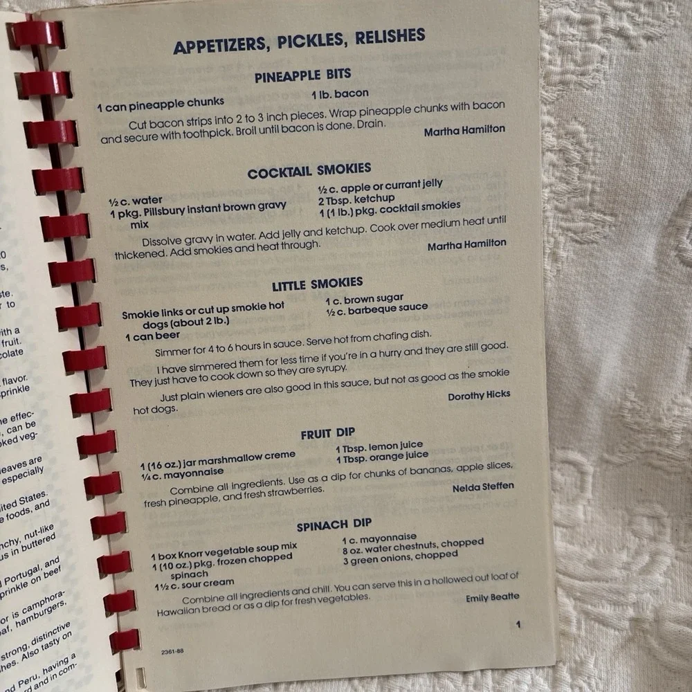 Local Cookbook League Of Women Voters Cape Girardeau, MO -